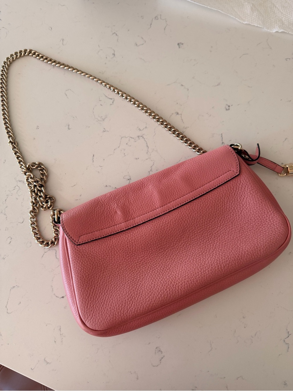 Gucci Pink Soho Crossbody with Tassel - Picture 9 of 15